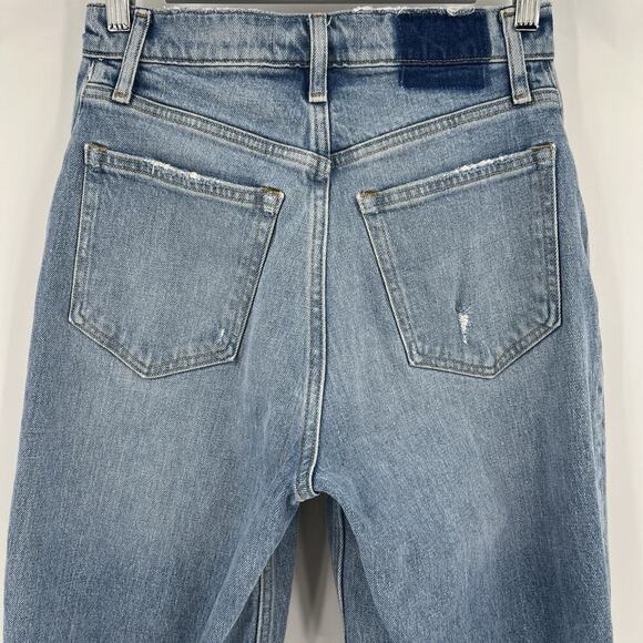 Abercrombie & Fitch Jeans 90s Straight Ultra High Rise Curve Love Size 27 / 4R - Picture 6 of 9